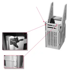 CONFER PES-G-X GATE - step 5