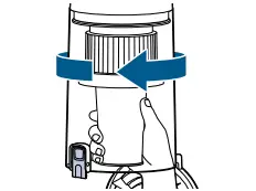 Cleaning the Inner Cyclone Separator Figure 2