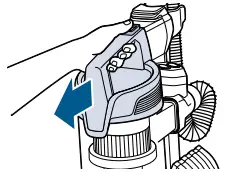 Emptying the Dirt Tank Figure 1