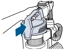 Emptying the Dirt Tank Figure 3