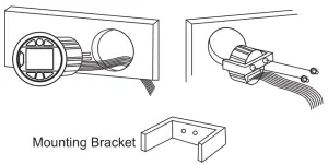 velex VX230 Waterproof Bluetooth Marine Digital Stereo Receiver - Mounting