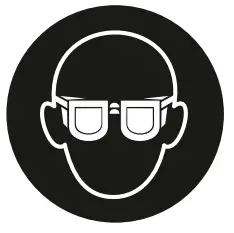 Einhell TC PE 150 Compressed Air Eccentric Sander - Danger 2