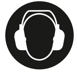 Einhell TC PE 150 Compressed Air Eccentric Sander - Danger