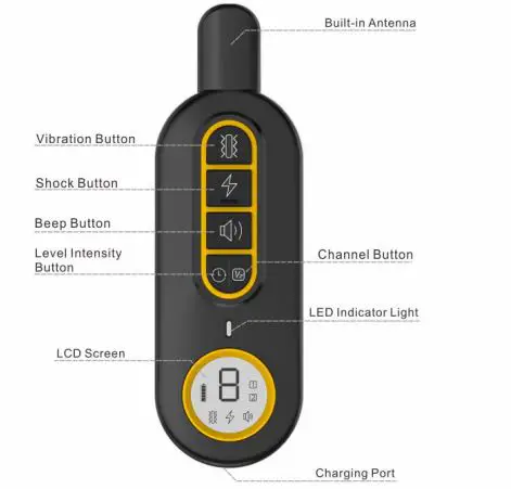 PEDONO DOG-200S Dog Training Collar fig2