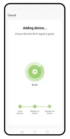 home zone ES00931G Smart Auto CCT Triple Head Security Flood Light - Auto CCT Security Light 4