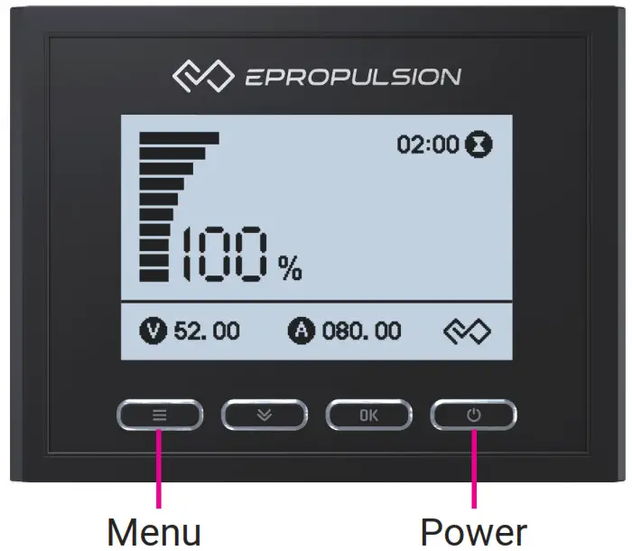 EPROPULSION EB DP00 00 E Battery External Display Panel