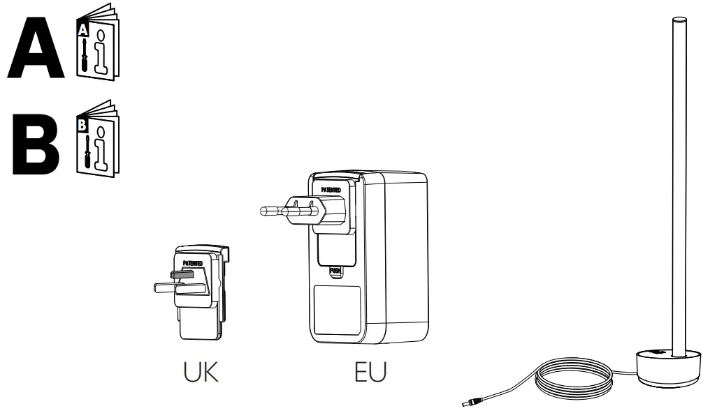 PHILIPS Signe Table Personal Wireless Lighting-Incl