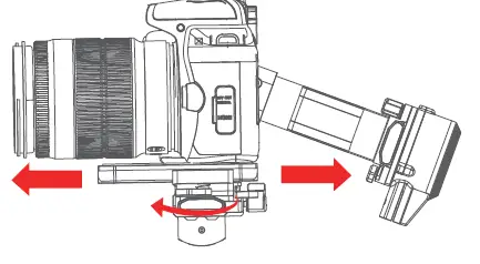 MOZA Aircross 3 Axis Handheld Gimbal Stabilizer Professional Kit FIG 12