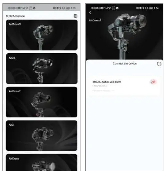 MOZA Aircross 3 Axis Handheld Gimbal Stabilizer Professional Kit FIG 28