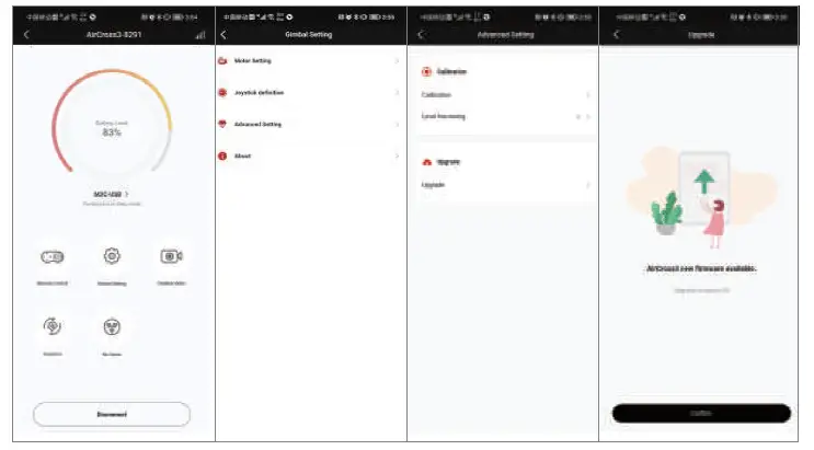 MOZA Aircross 3 Axis Handheld Gimbal Stabilizer Professional Kit FIG 32