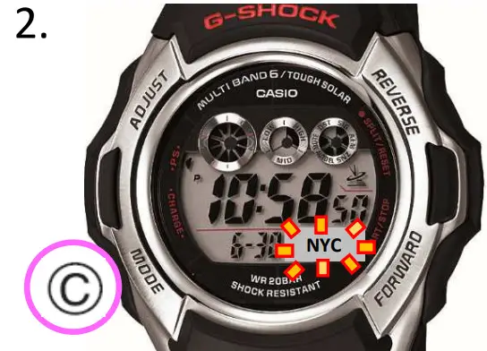 CASIO GW-M500 3405 G-Shock Watch - Timekeeping2