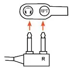 CrewPlex Two Way I-O Headset Adaptor logo fig-3