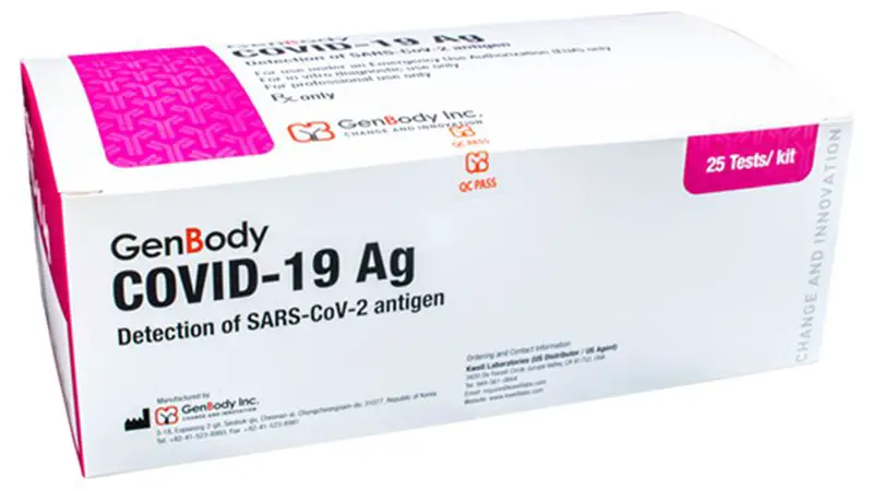 GenBody COVID-19 Ag Rapid Antigen Test (POC)