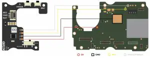 GEPRC Naked GoPro Hero 8 Camera - Diagram