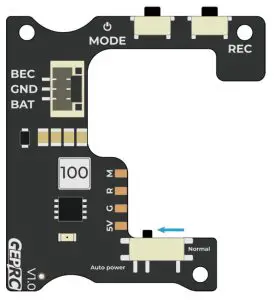 GEPRC Naked GoPro Hero 8 Camera - control