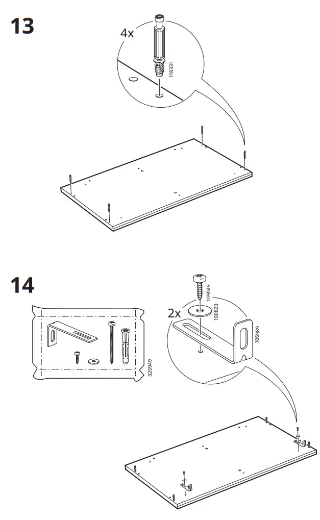 IKEA 20354646 MALM Chest of 4 Drawers - fig 10