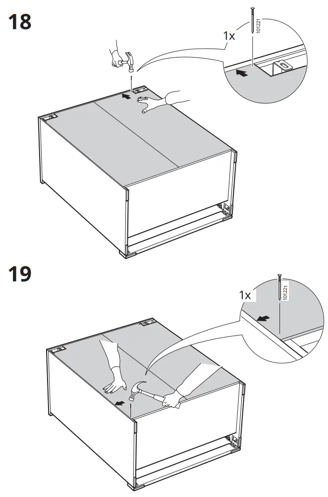 IKEA 20354646 MALM Chest of 4 Drawers - fig 13