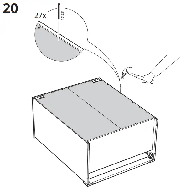 IKEA 20354646 MALM Chest of 4 Drawers - fig 14