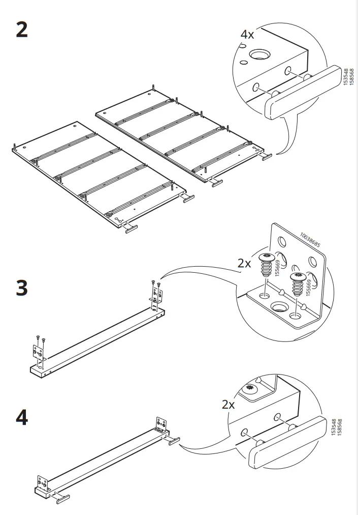 IKEA 20354646 MALM Chest of 4 Drawers - fig 4