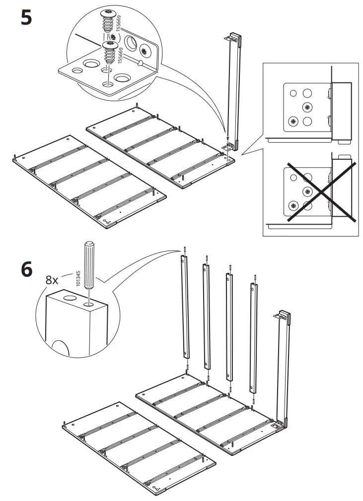 IKEA 20354646 MALM Chest of 4 Drawers - fig 5
