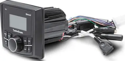 Rockford Fosgate PMX-1 Punch Marine Digital Media Receiver with 2.3 Inch Dot Matrix LCD Display