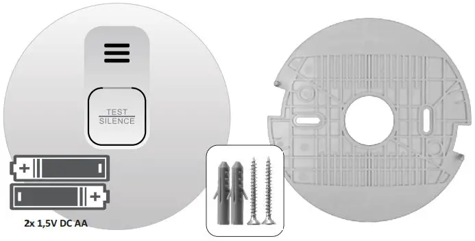ELRO CBFS58R 433MHz Smoke Alarm Device Instruction Manual - Content