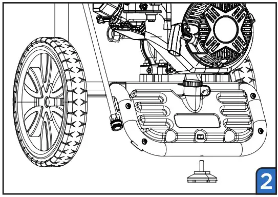 Westinghouse WPX2700 Gas Pressure Washer - BEFORE STARTING 2