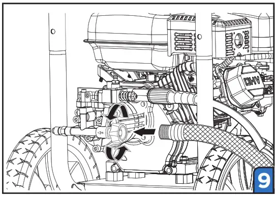 Westinghouse WPX2700 Gas Pressure Washer - BEFORE STARTING 9