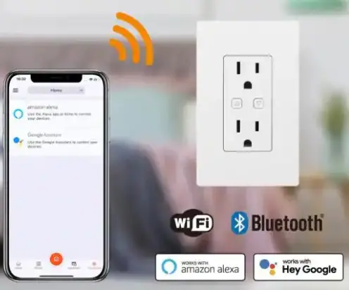 Commercial Electric HPKA315CWB Smart Outlet Switch