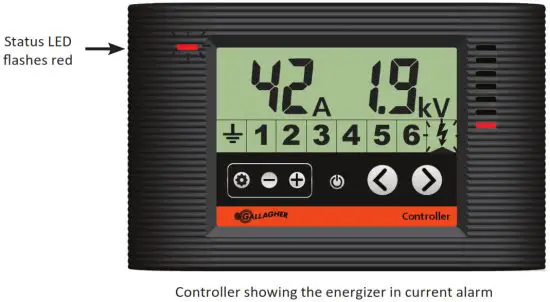 GALLAGHER M5800i Fence Energizer - Alarm