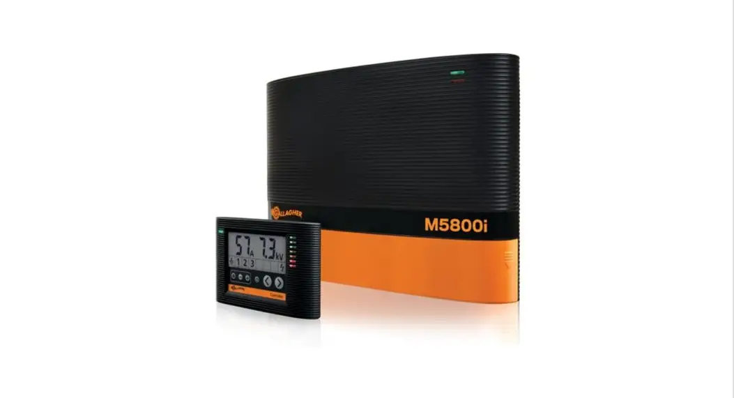 Gallagher M5800i Fence Energizer Instructions