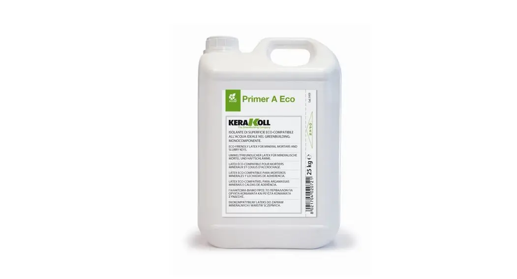 Kerakoll 2053 Primer A Eco 5kg Instruction Manual