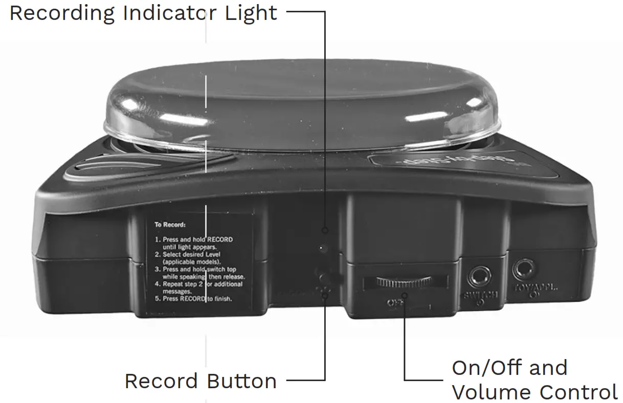 AbleNet 10000043 BIG Step-by-Step Speech Device - fig 1
