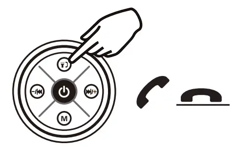 VIVITAR SS BTC41 BL Shower Bluetooth Speaker - figure 10