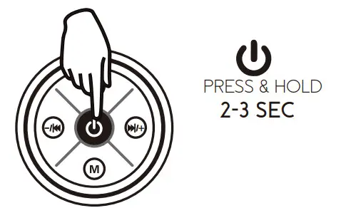 VIVITAR SS BTC41 BL Shower Bluetooth Speaker - figure 4