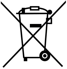 Disposal of the appliance