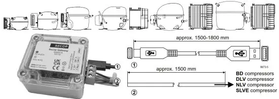 SECOP 105N9518 One Wire LIN Gateway - compressors