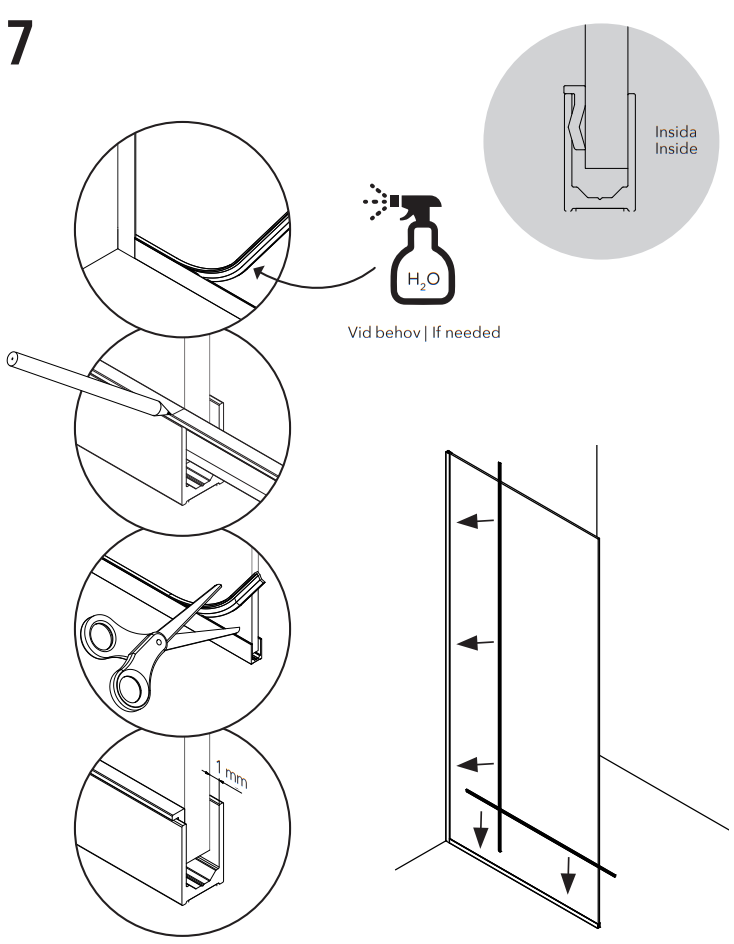 INR ARC 13 Frame Shower Corner Customized Polished - fig 4