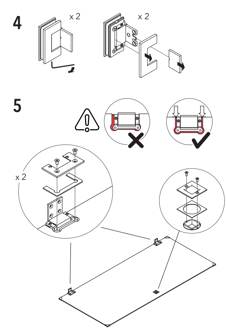 INR ARC 13 Frame Shower Corner Customized Polished - fig 6