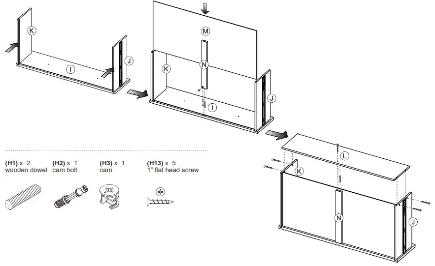 step 8 assemble drawer starting with drawer sides