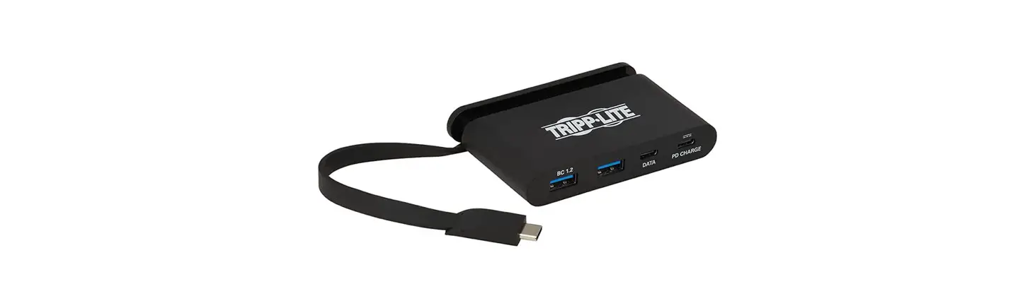 Tripp-lite U460-t04-2a2c-1 4-port Usb-c Hub With 100w Pd Charging Owner's Manual