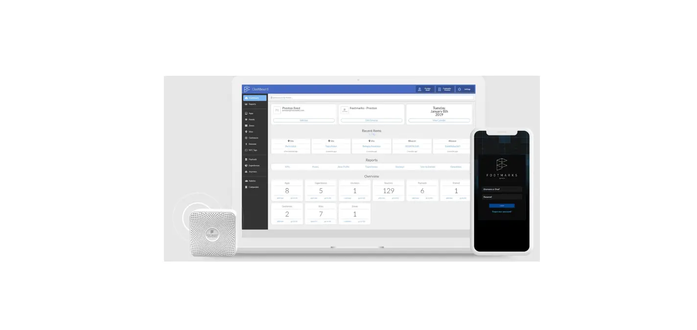 Fm-tagp Footmarks Beacon User Manual