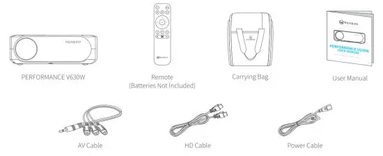 VANKYO V630W Projector - figure 1