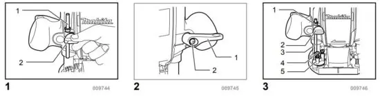makita RP0900 Plunge Type Router Instruction Manual 1