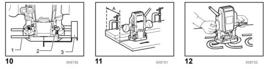 makita RP0900 Plunge Type Router Instruction Manual 4