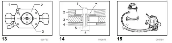 makita RP0900 Plunge Type Router Instruction Manual 5
