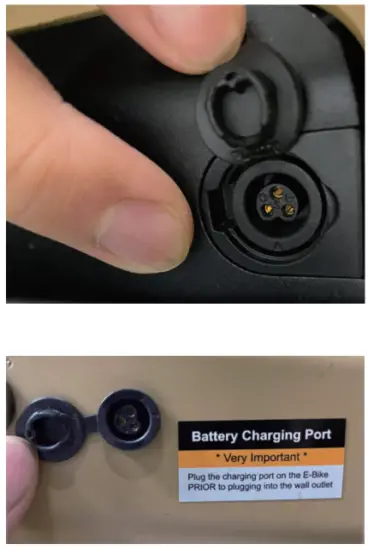 BIKONIT Warthog HD 750 Electric Bike - power on