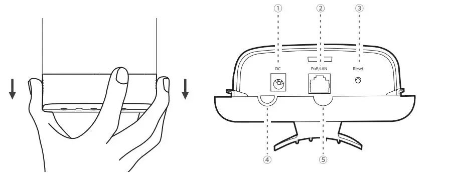 Tenda -5GHz -9dBi -11AC- 867Mbps -Outdoor -CPE 01-5G -2