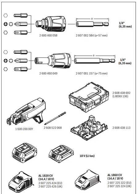 BOSCH GSR 18V-EC TE Professional Cordless Drywall Screwdriver-fig2