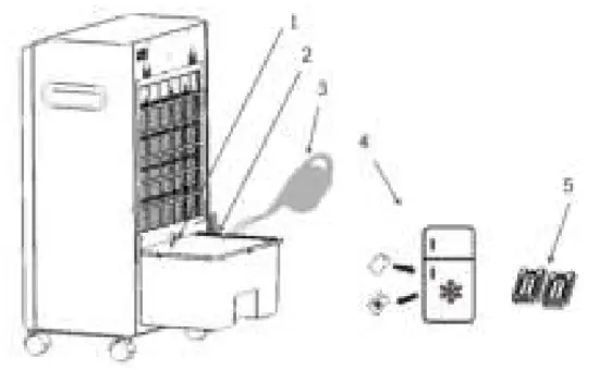 TRISTAR AT 5445 Air Cooler - fig2